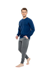 MOD Men Round Neck Sweatsuit Set